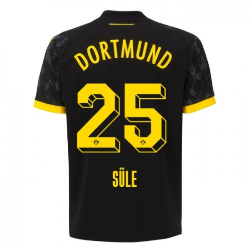 Fotbollskläder Borussia Dortmund Sule 25 Bortatröja 2023-24 - Kortärmad Fotbollskläder Borussia Dortmund Sule 25 Bortatröja 2023-24 - Kortärmad